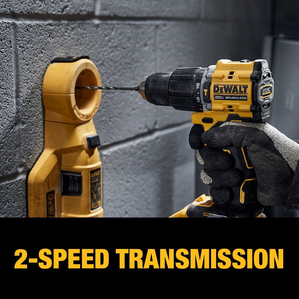 ATOMIC COMPACT SERIES 20V MAX Brushless Cordless 1/2in Hammer Drill (Bare Tool) DCD799B