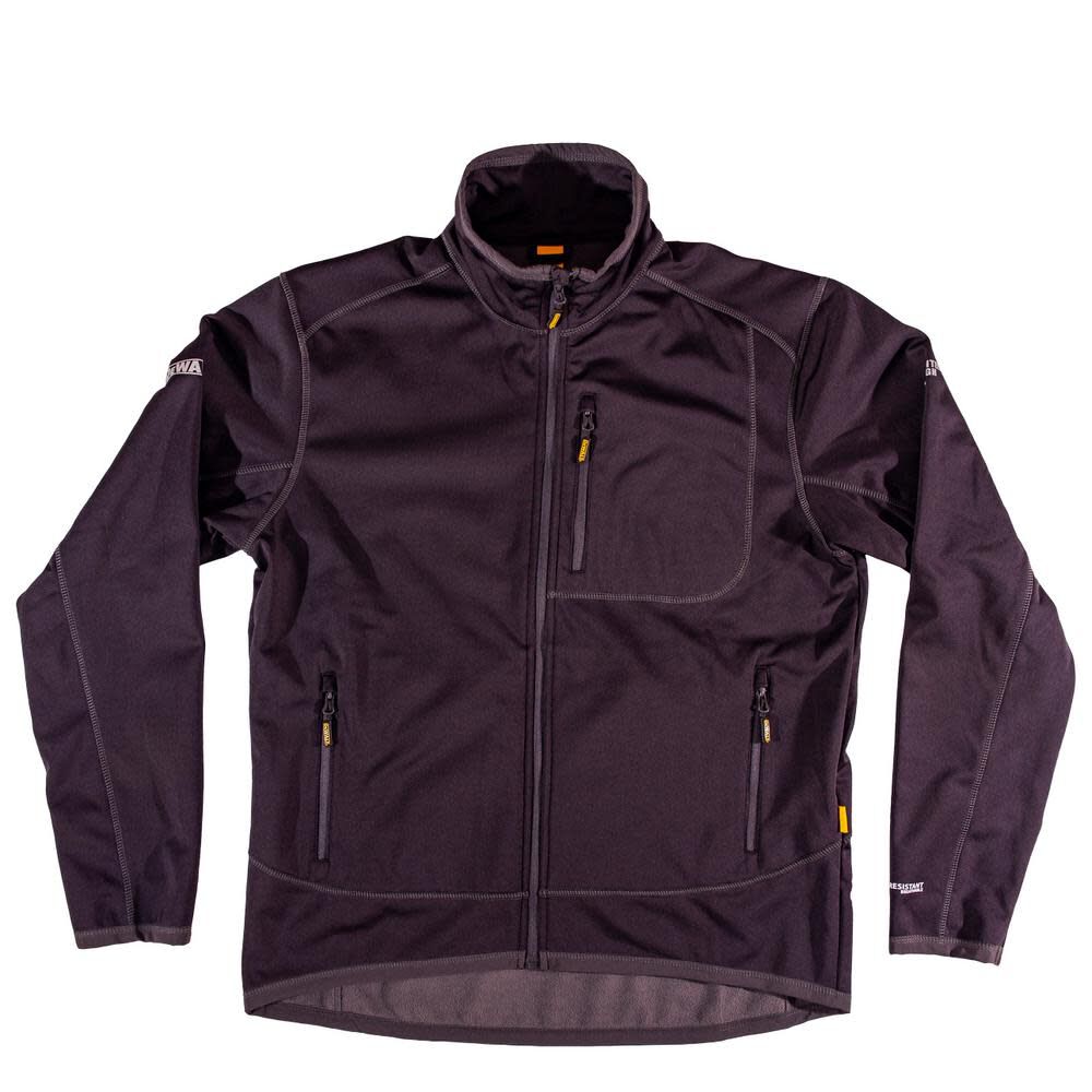Barton Work Jacket Polyester Black Medium DXWW50004-BLK-MED