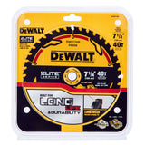 ELITE SERIES 7-1/4-in 60-Tooth Fine Finish Tungsten Carbide-tipped Steel Circular Saw Blade DWAW71460