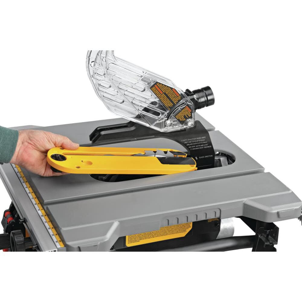 8.25-in 15-Amp Corded Portable Jobsite Table Saw with Folding Stand DWE7485WS