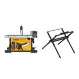 8.25-in 15-Amp Corded Portable Jobsite Table Saw with Folding Stand DWE7485WS