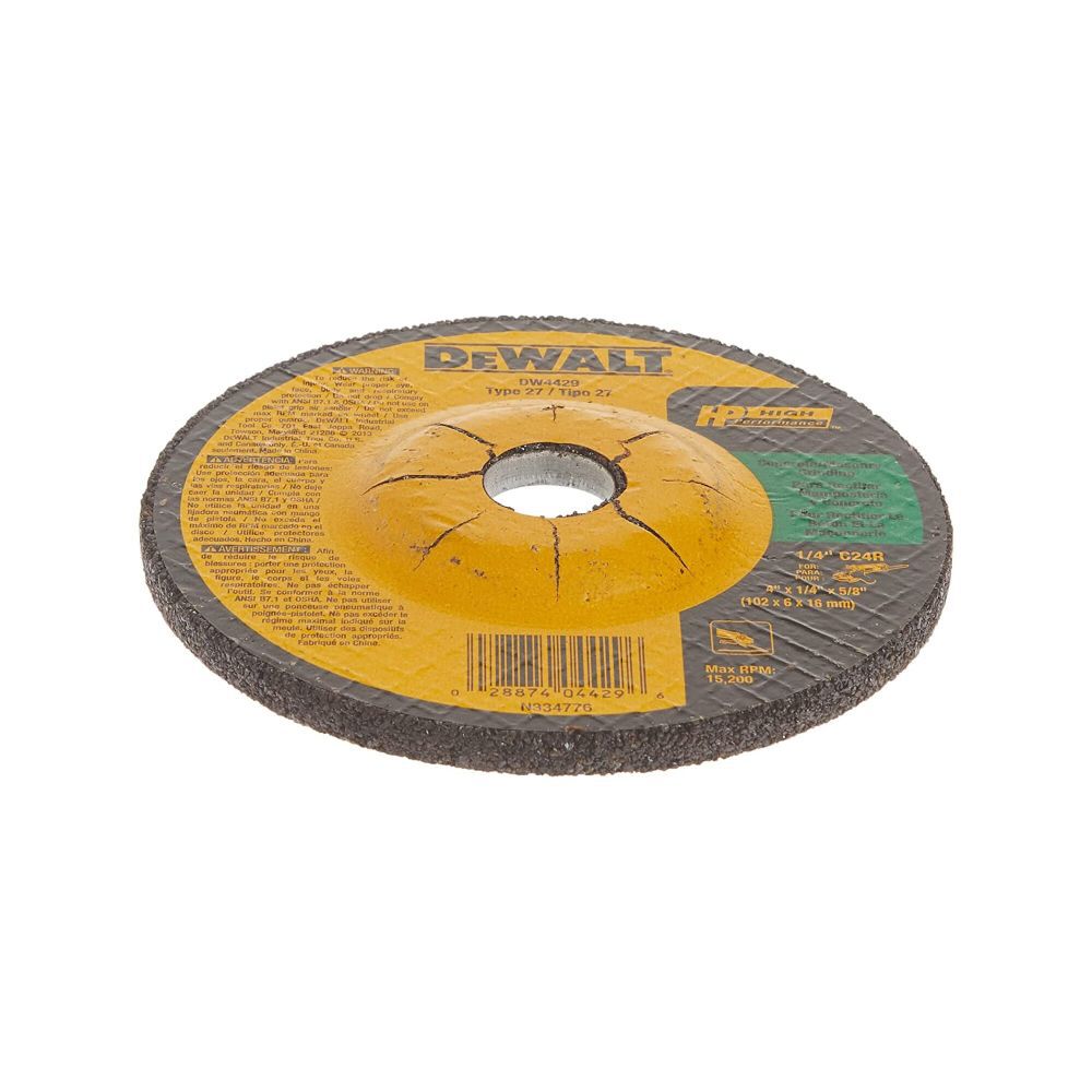 Concrete/Masonry Grinding Wheel DW4429