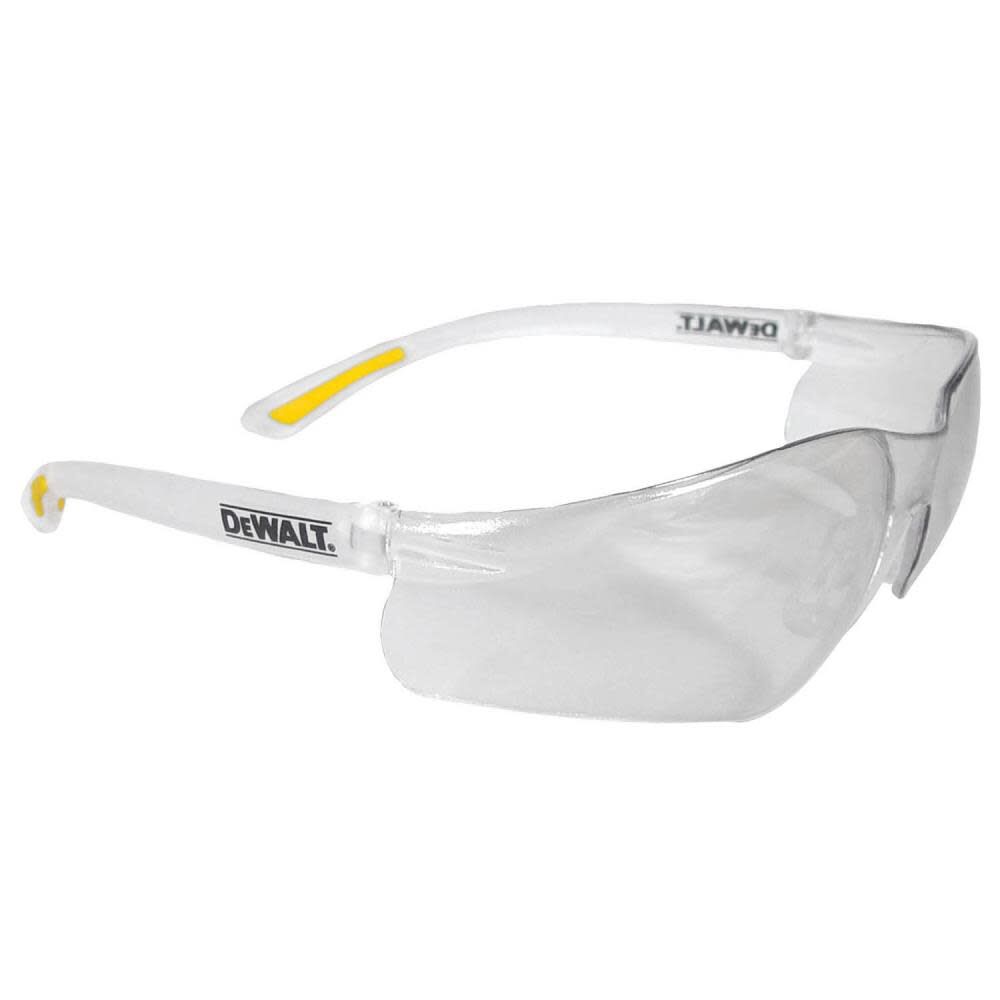 Contractor Pro Clear Frame/Clear Lens Safety Glasses DPG52-1D