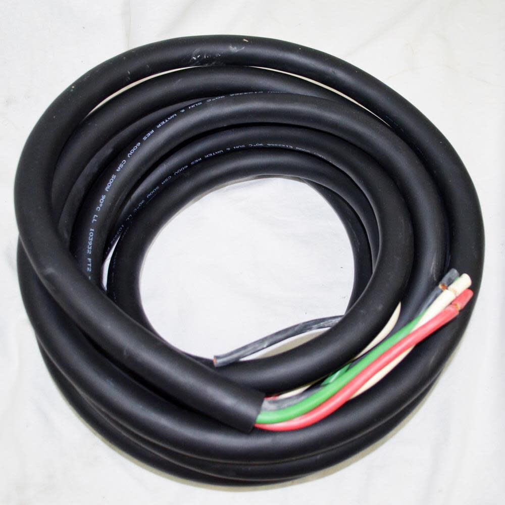 Cord Kit - 8-4 Gauge Wire 25 ft for DXH2003 Electric Heater - NO PLUG F102880