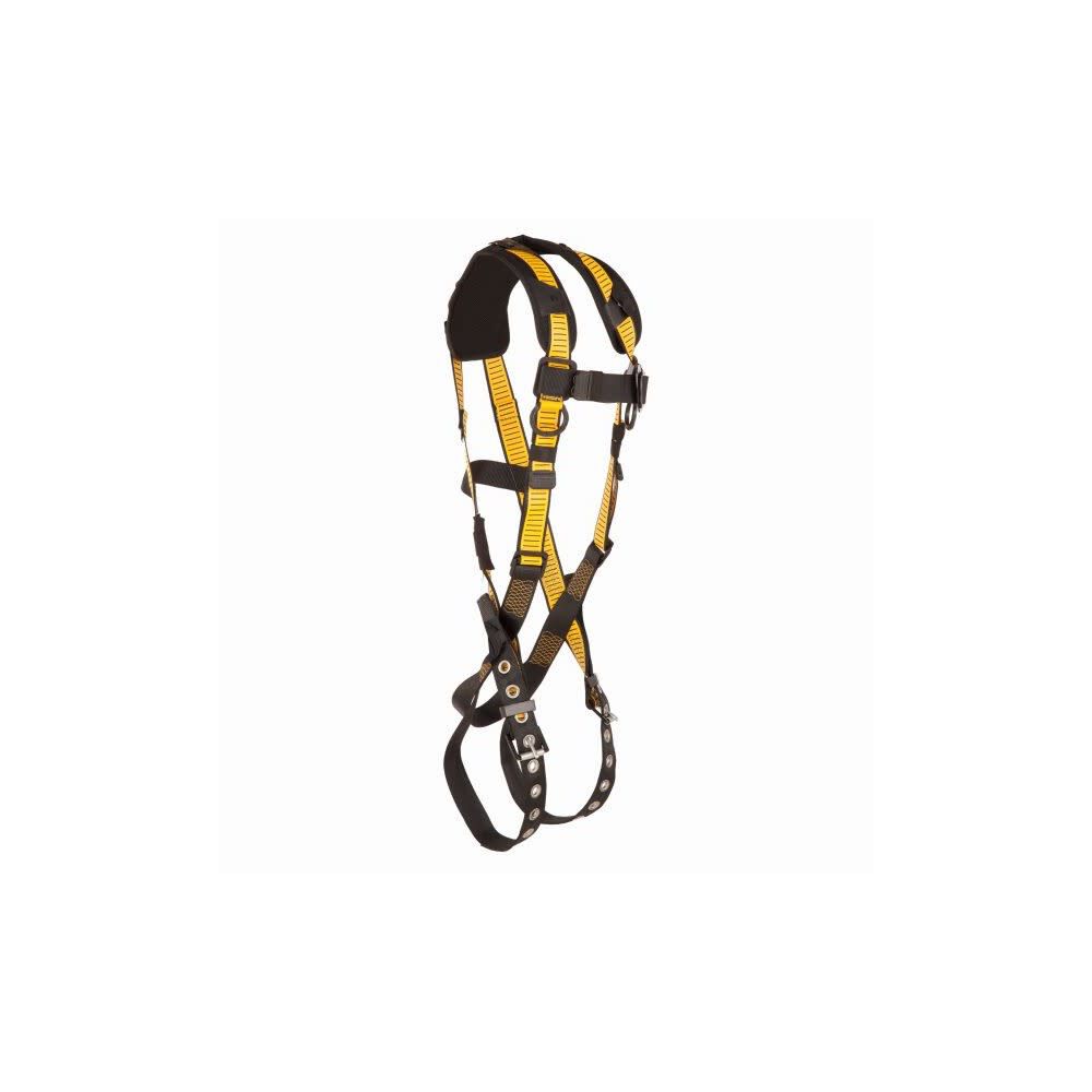 D1000 Full Body Harness with 5PT Chest/Leg Buckle M/L DXFP512006(M-L)