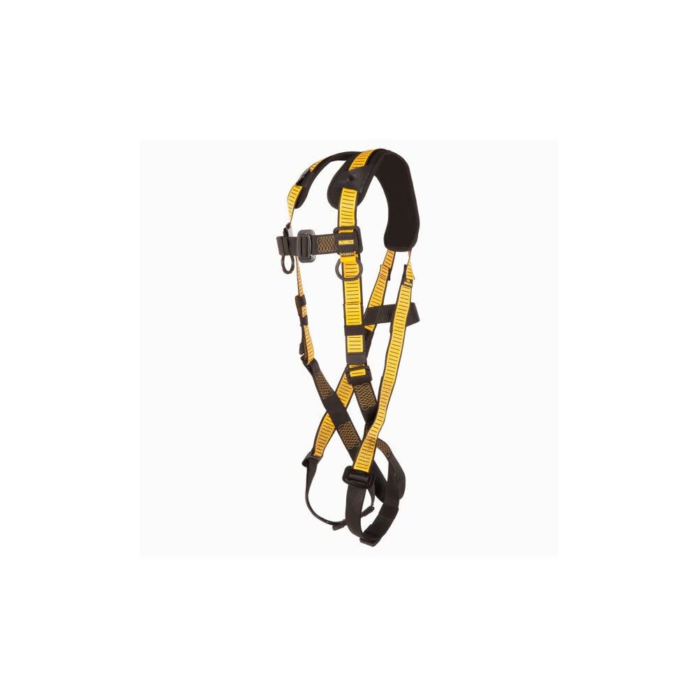 D1000 Series L-XL PT Chest&Leg Vest Style Harness with Shoulder Pad DXFP512005(L-XL)