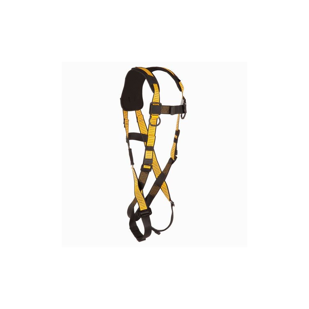 D1000 Series M-L PT Chest&Leg Vest Style Harness with Shoulder Pad DXFP512005(M-L)