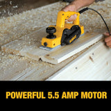 3.25-in W 5.5-Amp Handheld Planer D26676