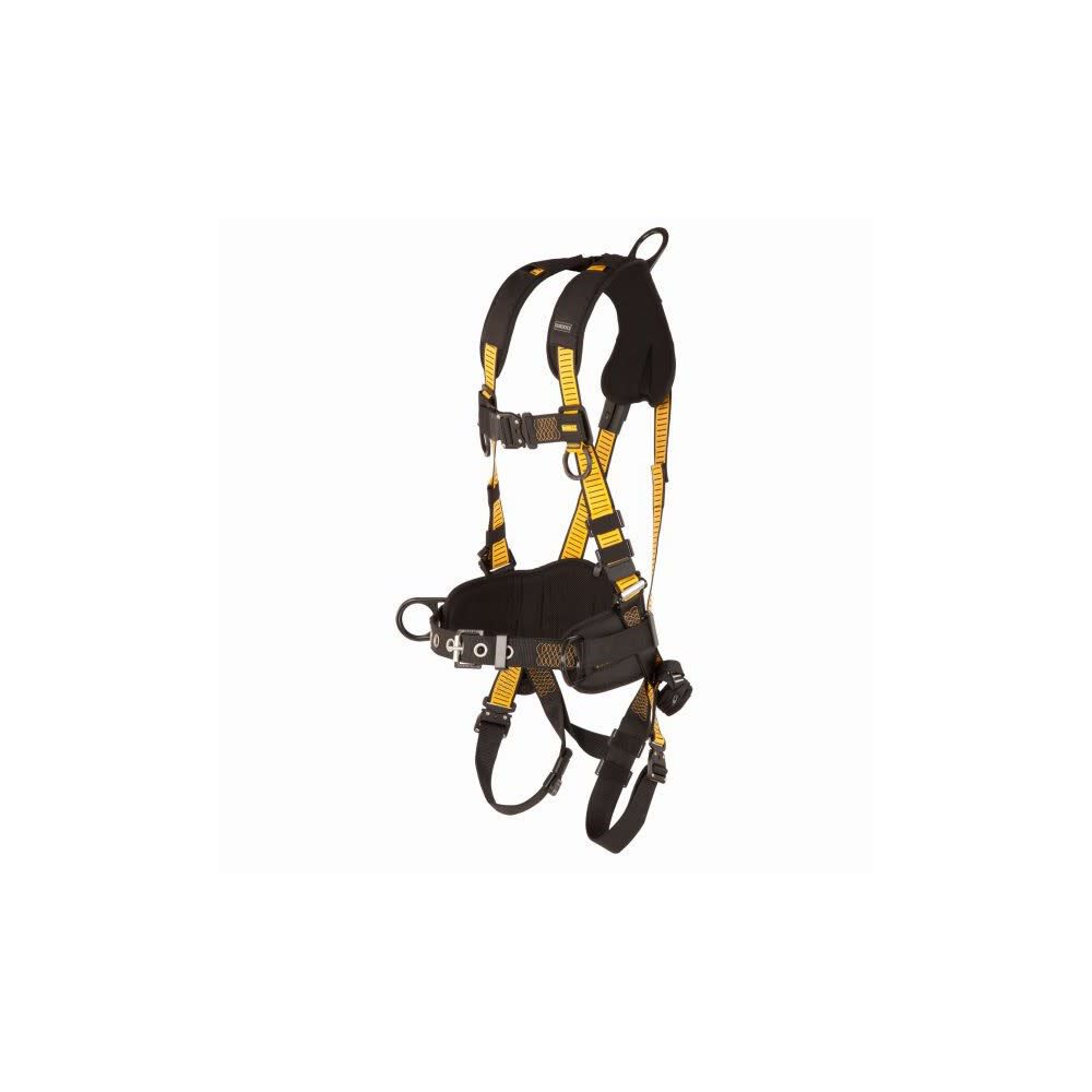 D3000 Series L-XL QC Leg QC Chest Vest Style Harness with Belt DXFP532132(L-XL)