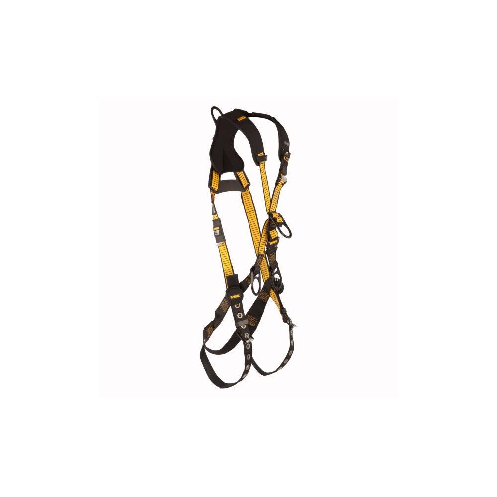 D3000 Series L-XL TB Leg QC Chest Crossover Full Body Harness DXFP532023(L-XL)