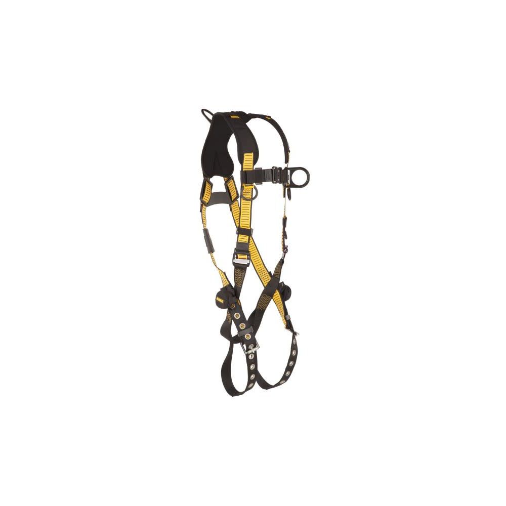 D3000 Series L-XL TB Leg QC Chest Vest Style Full Body Harness DXFP532011(L-XL)