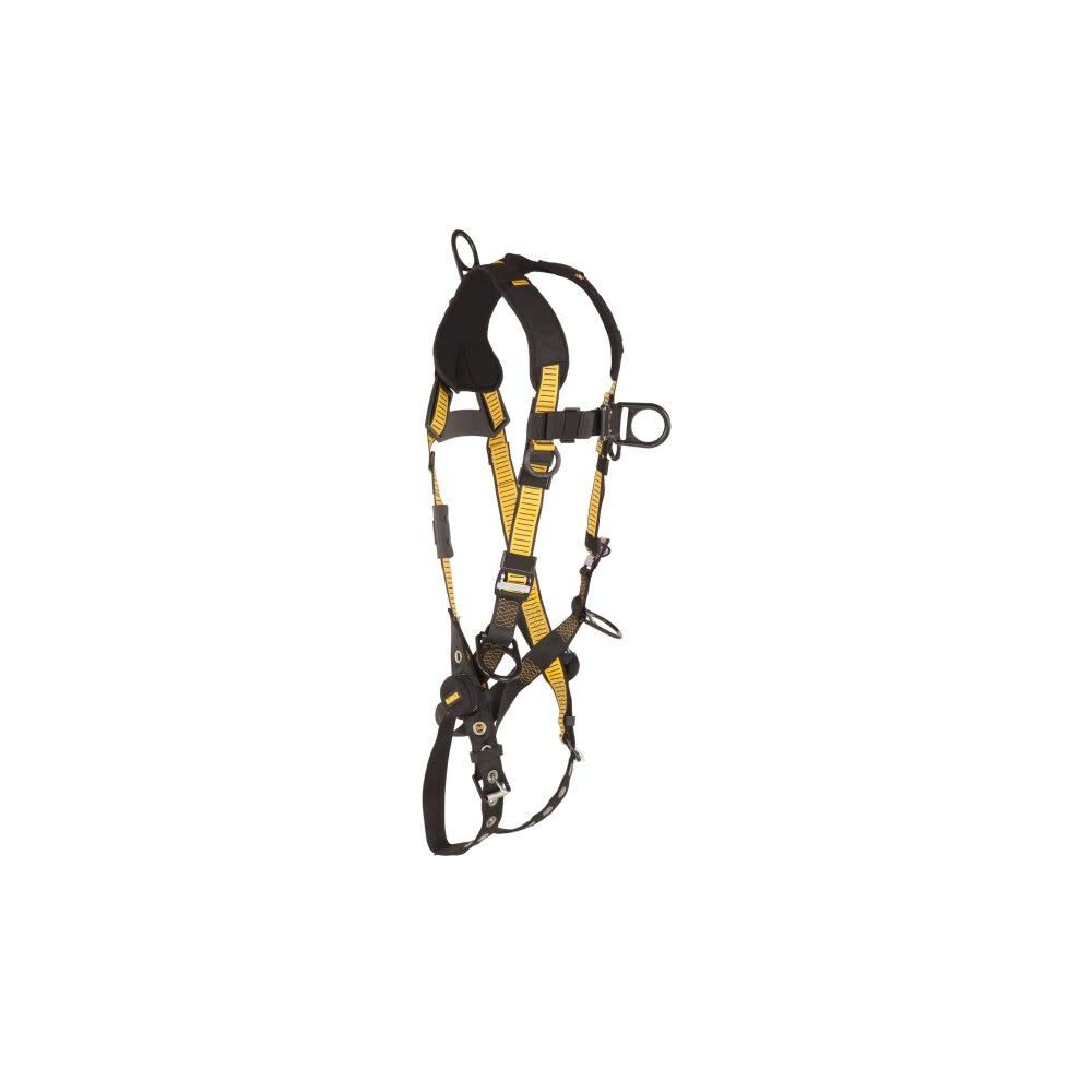 D3000 Series L-XL TB Leg QC Chest Vest Style Full Body Harness DXFP532051(L-XL)