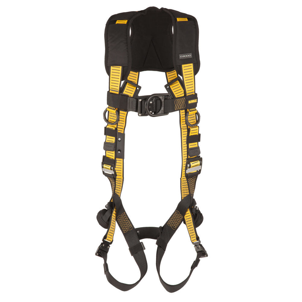 D3000 Series M-L QC Leg QC Chest Vest Style Full Body Harness DXFP532032(M-L)