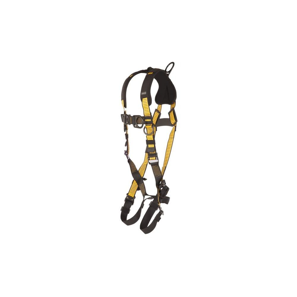 D3000 Series S-M QC Leg QC Chest Vest Style Full Body Harness DXFP532042(S-M)