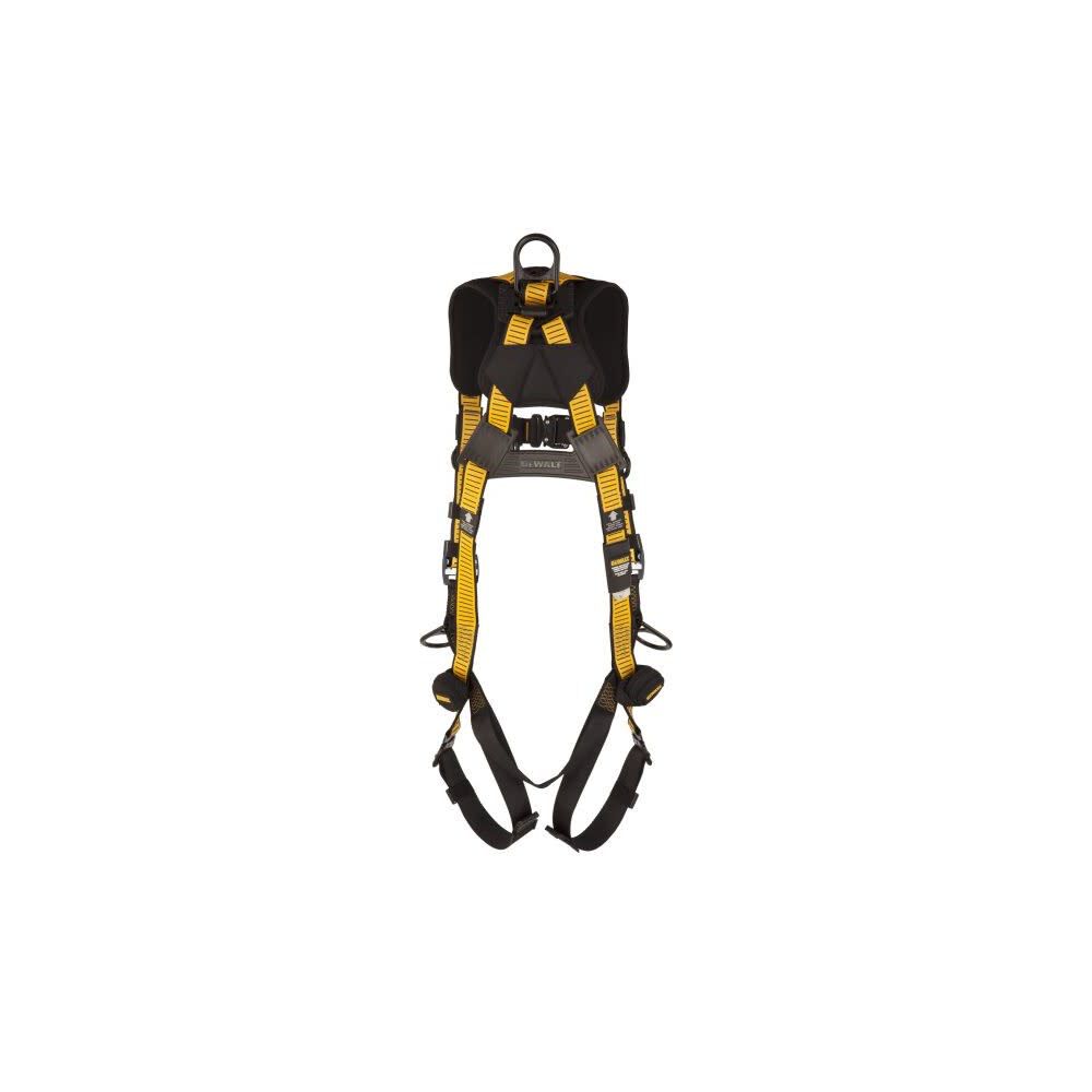 D3000 Series S-M QC Leg QC Chest Vest Style Full Body Harness DXFP532052(S-M)