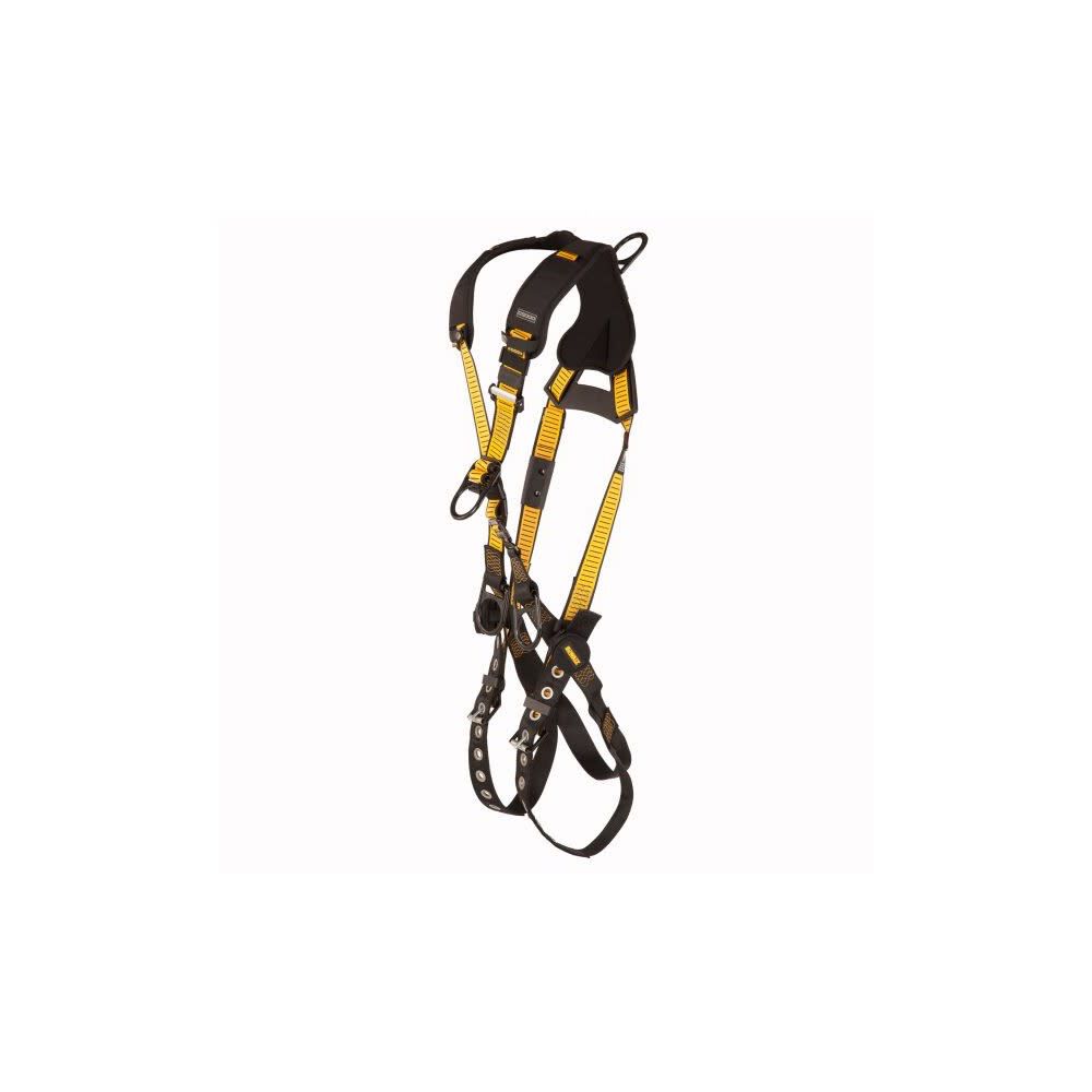 D3000 Series S-M TB Leg QC Chest Crossover Full Body Harness DXFP532023(S-M)