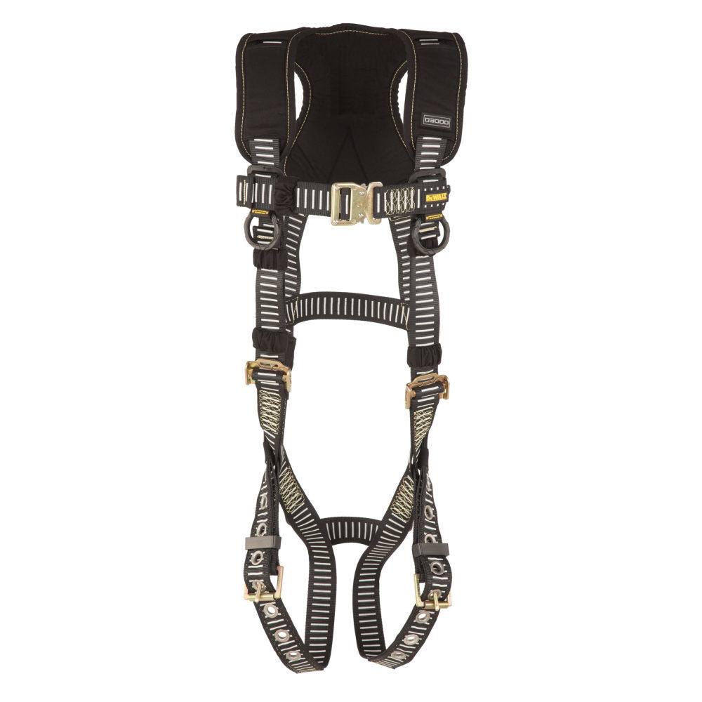 D3000 Series S-M TB Leg QC Chest Vest Style Welding Harness DXFP537011(S-M)