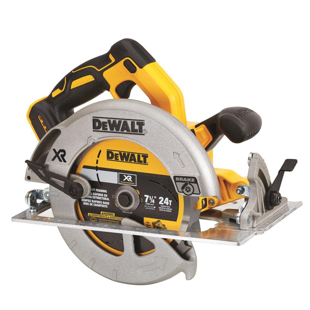 XR 20-volt Max 7-1/4-in Brushless Cordless Circular Saw (Bare Tool) DCS570B