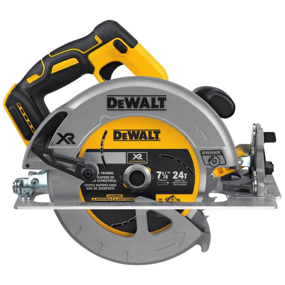 XR 20-volt Max 7-1/4-in Brushless Cordless Circular Saw (Bare Tool) DCS570B