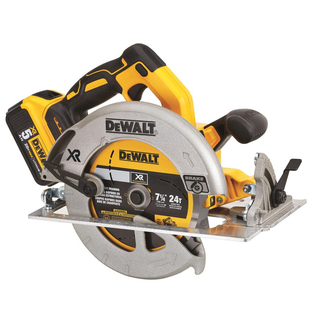 DCS570P1 - 20V MAX 7-1/4 CORDLESS CIRCULAR SAW KIT DCS570P1