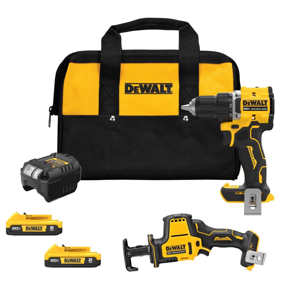 DEWALT 20V Max 2-Tool Combo Kit DCK208D2