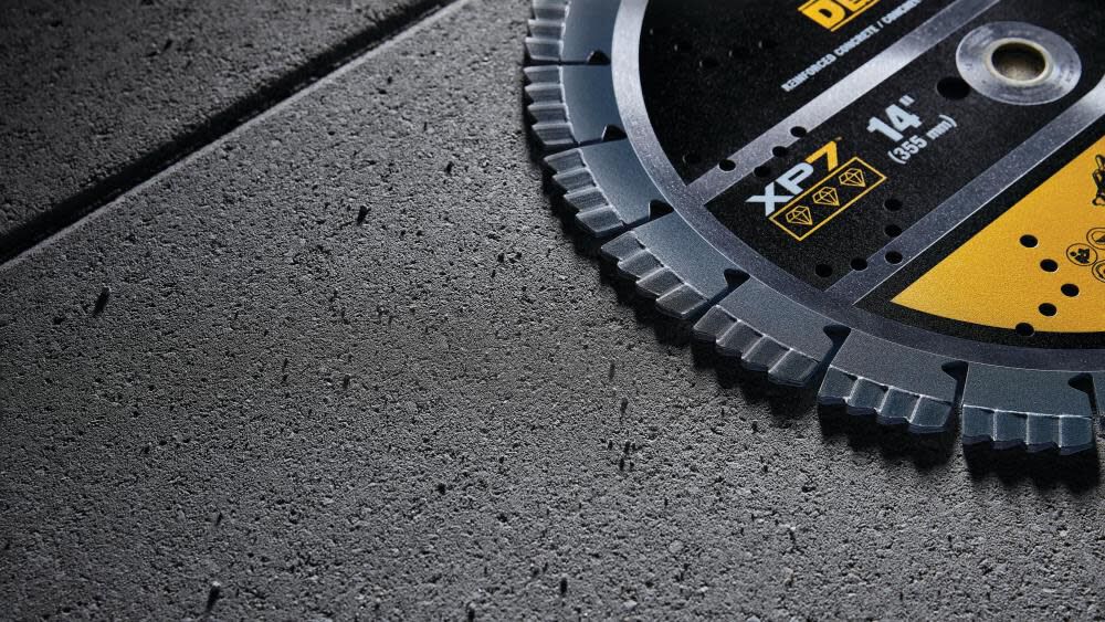 Diamond Blade 14in SEGMENTED XP7 REINFORCED CONCRETE DW47437