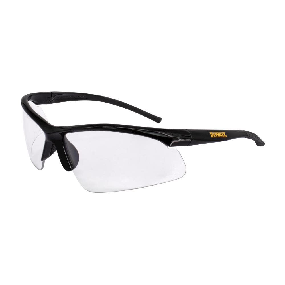 DPG51 Radius Protective Eyewear - Black Frame - Clear Lens DPG51-1