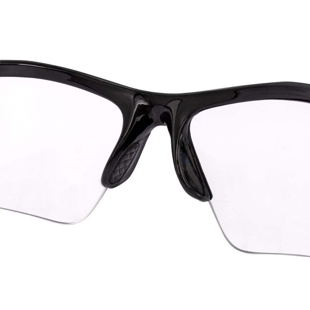 DPG51 Radius Protective Eyewear - Black Frame - Clear Lens DPG51-1