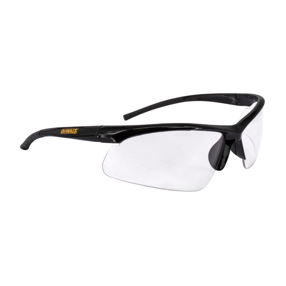 DPG51 Radius Protective Eyewear - Black Frame - Clear Lens DPG51-1