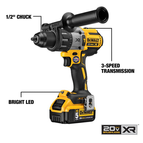 DW 20V MAX XR Hammer Drill & Impact Driver Combo Kit DCK299P2