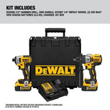 XR 2-Tool 20-Volt Brushless Power Tool Combo Kit with Hard Case (2-Batteries and charger Included) DCK299P2