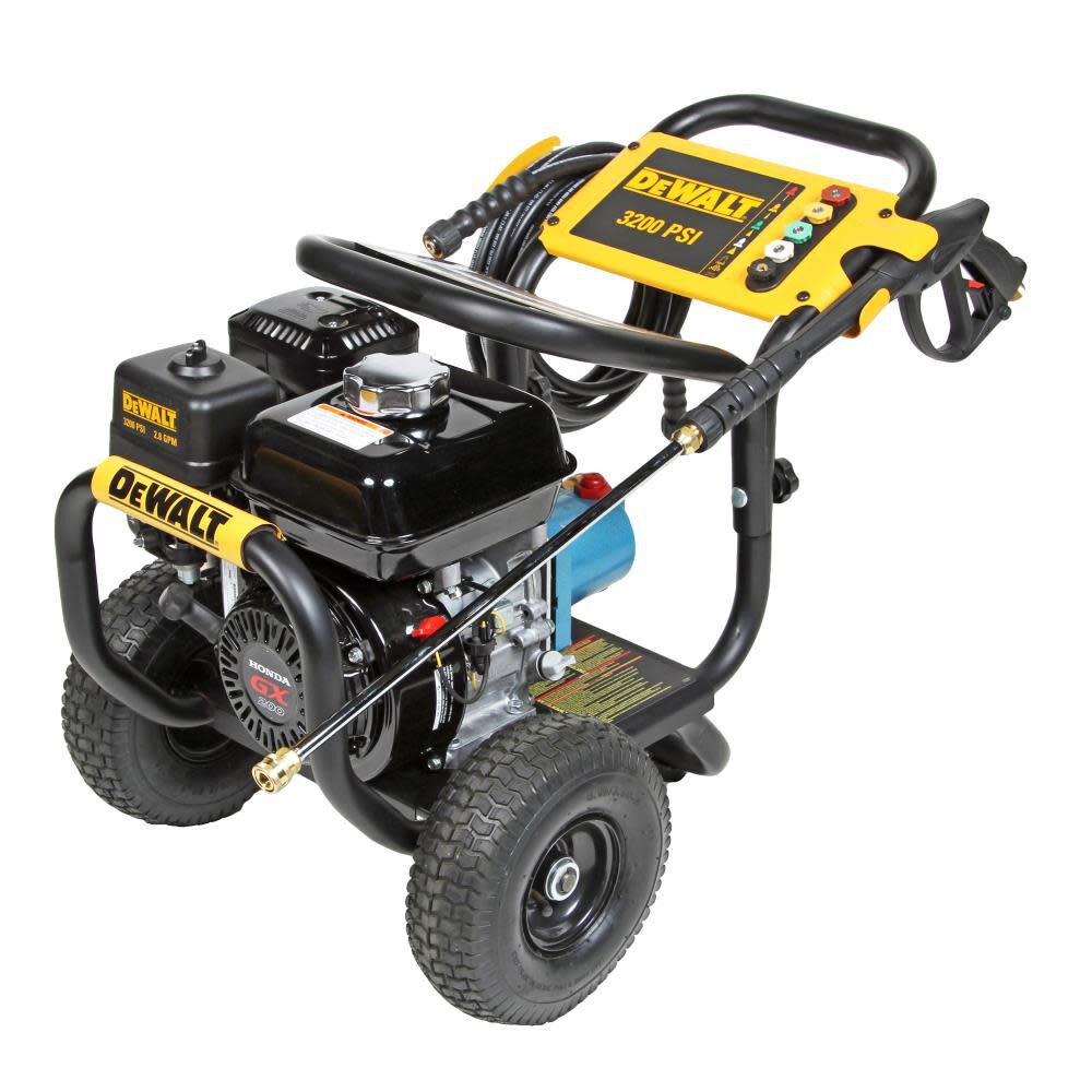 DXPW60603 3200 PSI at 2.8 GPM HONDA with CAT Triplex Plunger Pump Cold Water Professional Gas Pressure Washer 60603