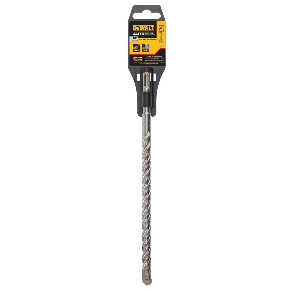 ELITE SERIES SDS PLUS Masonry Drill Bit 1/2in x 8in x 10-1/2in DW5538