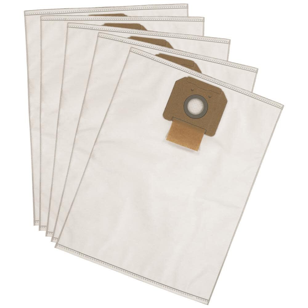 Fleece Bag (5 Pack) for Dust Extractors DWV9402