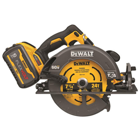 FLEXV 60V MAX 7 1/4in Circular Saw with Brake Kit DCS578X1