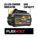 FLEXVOLT 20V/60V MAX Lithium Ion Starter Kit DCB606C