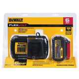 FLEXVOLT 20V/60V MAX Lithium Ion Starter Kit DCB606C