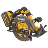 FLEXVOLT 60V MAX 7-1/4in Circular Saw Kit with Brake Brushless DCS578X2