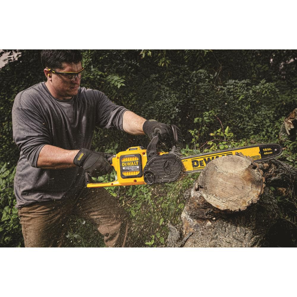 FLEXVOLT 60V MAX Brushless Chainsaw Kit 16inch DCCS670T1