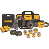 FLEXVOLT 60V MAX Cordless Pipe Threader Kit with Die Heads DCE700X2K