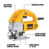 5.5-Amp Variable Speed Keyless Corded Jigsaw DW317K