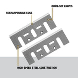 High Speed Steel Blade Set DW6655