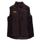 Hybrid Fleece Vest Nylon/Polyester Black XL DXWW50006-BLK-XL