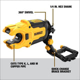 IMPACT CONNECT Copper Pipe Cutter Attachment DWACPRIR