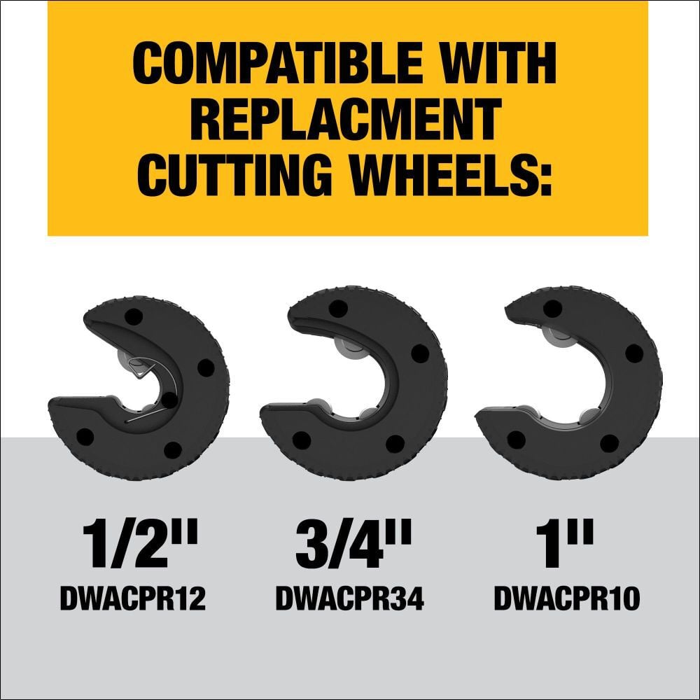 IMPACT CONNECT Copper Pipe Cutter Attachment DWACPRIR