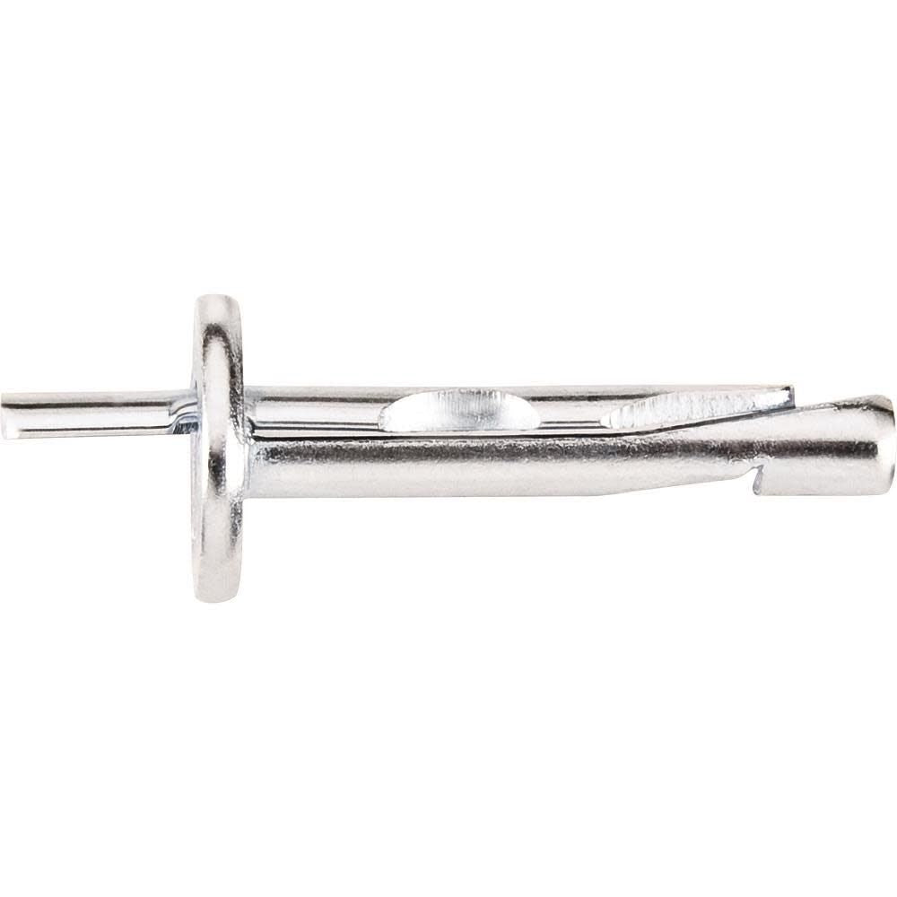 Impact Nail & Pin Anchors 1/4in(6mm) X 1-3/8in SAFE-T+PIN QTY: 100 2800SD-PWR