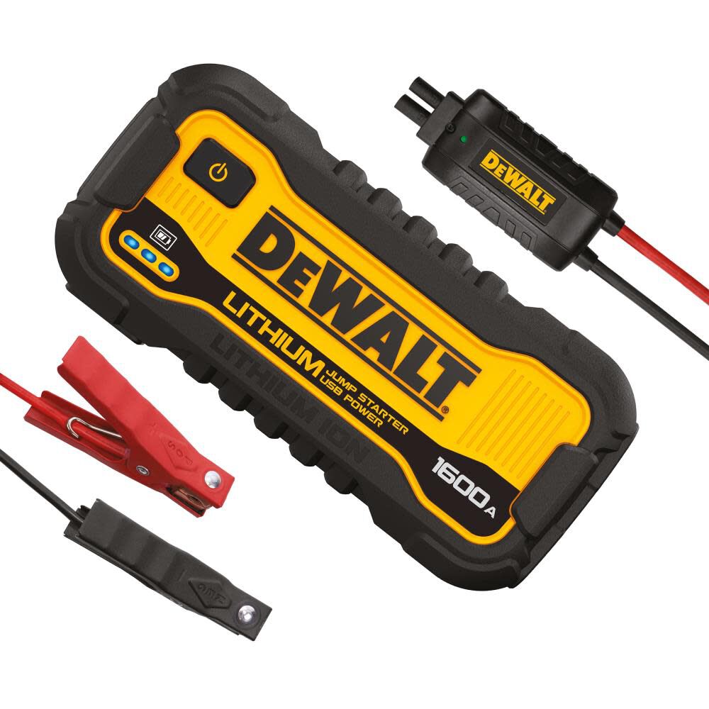 Jump Starter 1600 Peak Amp With USB Power Station DXAELJ16