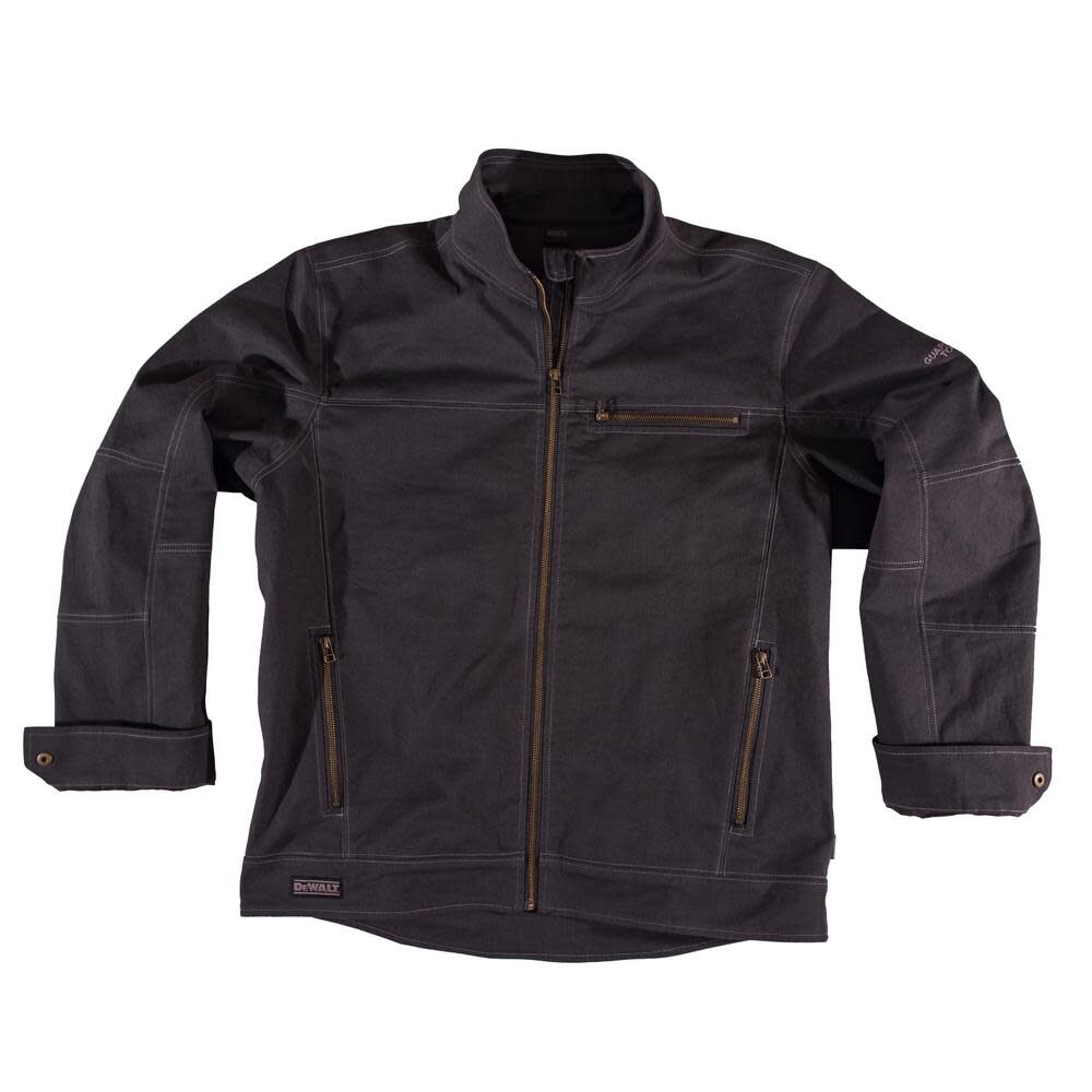 Lawton Work Jacket Cotton/Lycra Stone 2X DXWW50034-STN-XXL