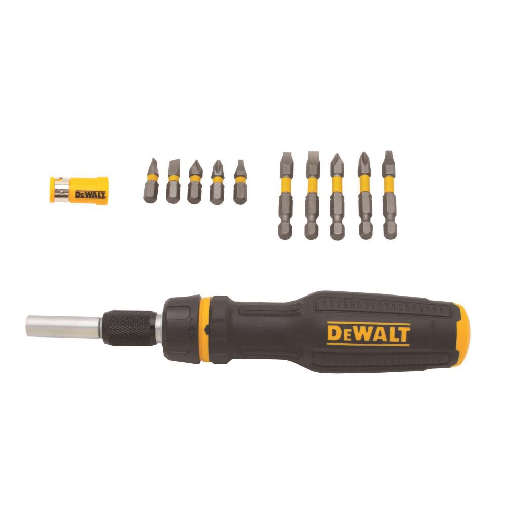 Max Fit Telescoping Multi-Bit Ratcheting Screwdriver DWHT66567