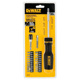 MAXFIT Screwdriver Ratcheting Multi Bit 23pc DWHT68003